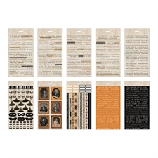 Tim Holtz / Idea-ology Halloween - Sticker Book